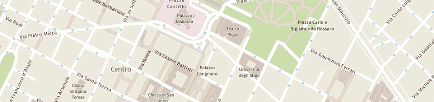 Mappa della impresa marzin aldo a TORINO