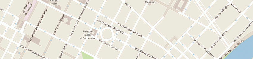 Mappa della impresa centro studi luca d'agliano a TORINO