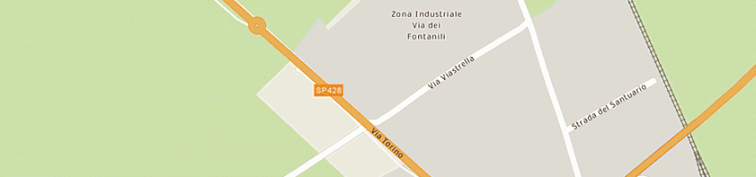 Mappa della impresa viglietta matteo spa a FOSSANO