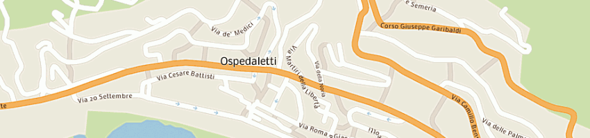 Mappa della impresa chiodo antonio a OSPEDALETTI