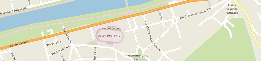 Mappa della impresa capomasi fabrizio a TORINO