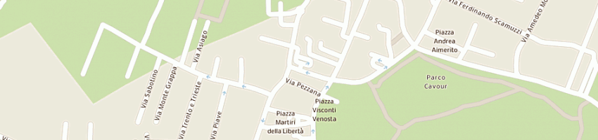 Mappa della impresa municipio a SANTENA