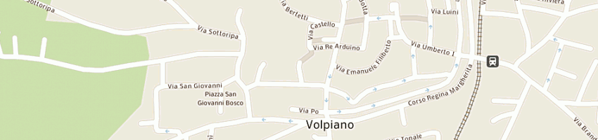 Mappa della impresa palestra fitness club volpiano a VOLPIANO