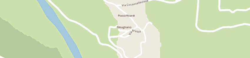 Mappa della impresa municipio a MEUGLIANO