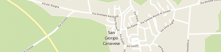 Mappa della impresa d'alessandro sergio a SAN GIORGIO CANAVESE