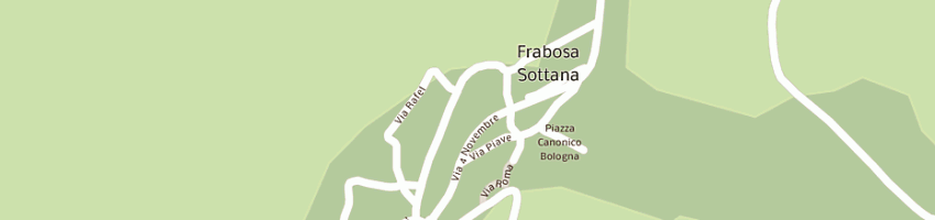 Mappa della impresa sogas - (spa) a FRABOSA SOTTANA