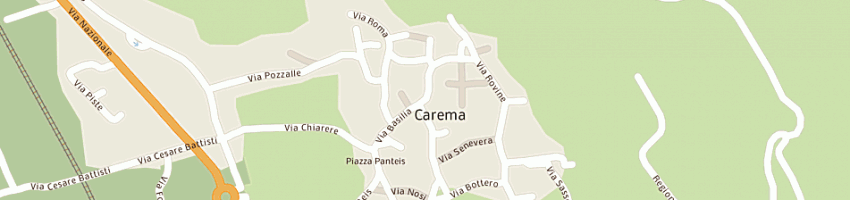 Mappa della impresa municipio a CAREMA