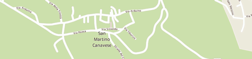 Mappa della impresa la casa del musicista di iorio a e di massimo t snc a SAN MARTINO CANAVESE