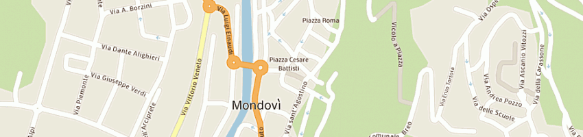 Mappa della impresa revelli franca a MONDOVI 