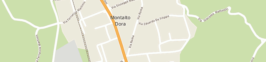 Mappa della impresa muraro valeria a MONTALTO DORA