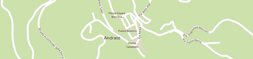 Mappa della impresa casa di spiritualita' antonia m verna a ANDRATE