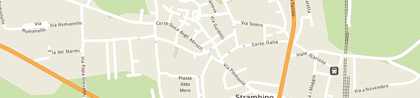 Mappa della impresa studio associato andreetto e rogano a STRAMBINO