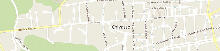 Mappa della impresa mastrosimone francesco a CHIVASSO