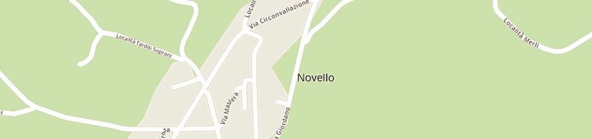 Mappa della impresa pastorino gianfranco a NOVELLO