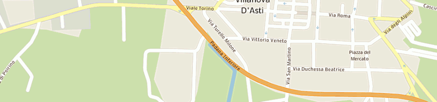 Mappa della impresa effeci srl a VILLANOVA D ASTI