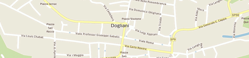 Mappa della impresa rizzi giuseppe a DOGLIANI