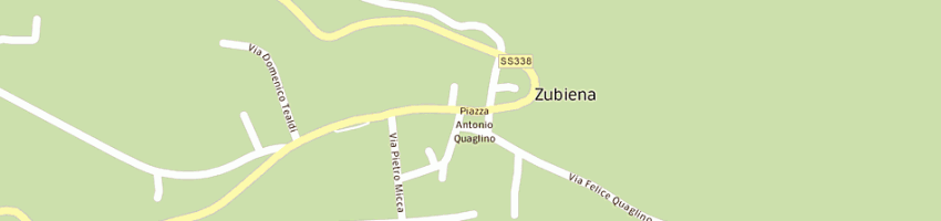 Mappa della impresa municipio di zubiena a ZUBIENA