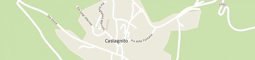 Mappa della impresa ristorante la cantinetta a CASTAGNITO