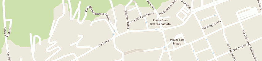 Mappa della impresa centro incontro anziani vernato a BIELLA