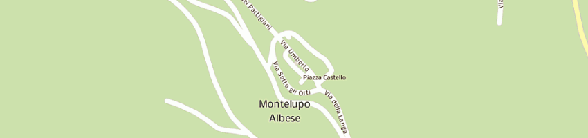 Mappa della impresa broggese spa a MONTELUPO ALBESE