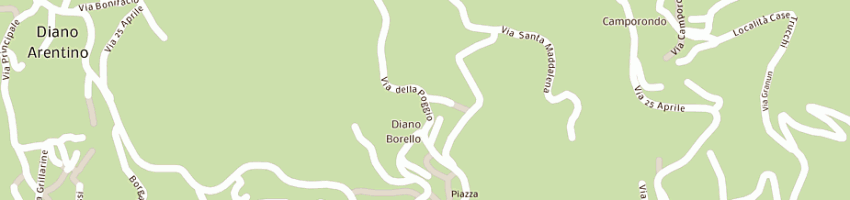 Mappa della impresa zaniol giuseppe a DIANO ARENTINO