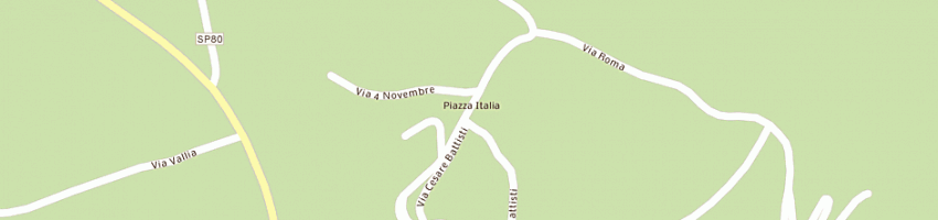 Mappa della impresa castello di piea a PIEA