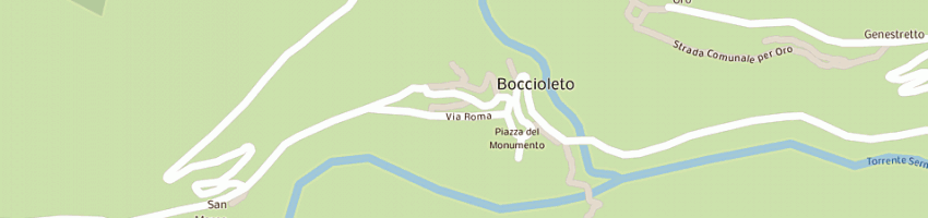 Mappa della impresa albergo valpiccola di lupo nicola a BOCCIOLETO