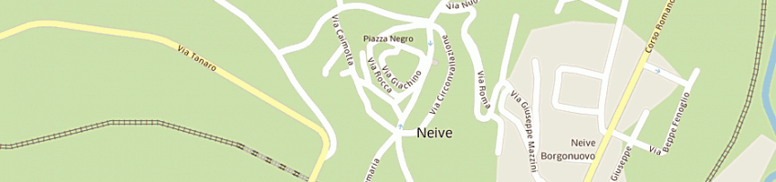 Mappa della impresa studio erre a NEIVE