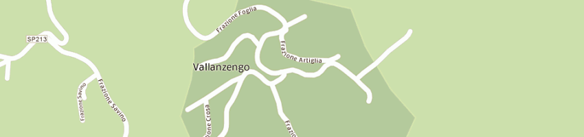 Mappa della impresa municipio a VALLANZENGO