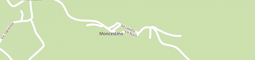 Mappa della impresa poste italiane spa a MONCESTINO