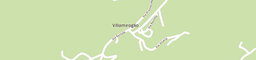 Mappa della impresa mezzano gino a VILLAMIROGLIO