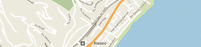 Mappa della impresa amoretti silvia a ALASSIO