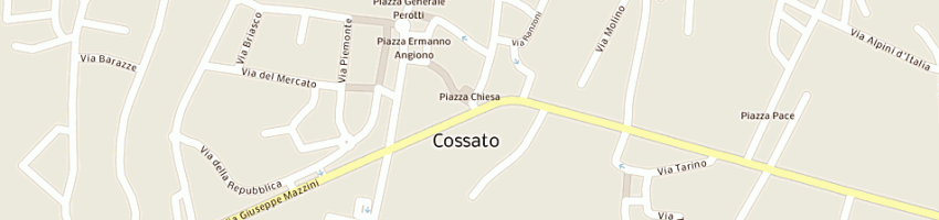 Mappa della impresa sias pier paolo a COSSATO