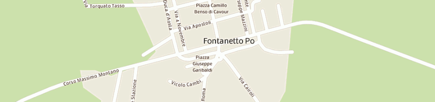 Mappa della impresa ravasenga luciano a FONTANETTO PO