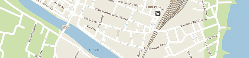 Mappa della impresa comune a ALBENGA