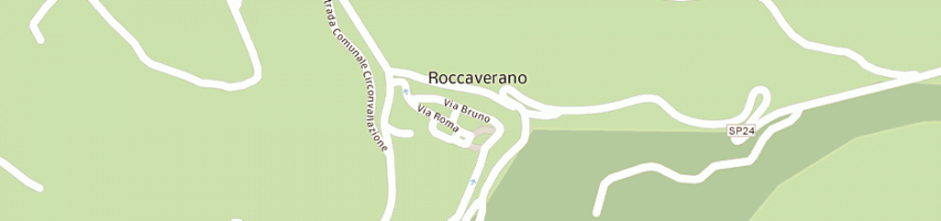 Mappa della impresa antico albergo aurora a ROCCAVERANO