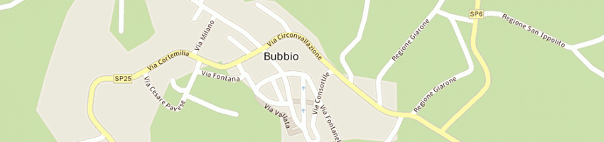 Mappa della impresa val bormida (spa) a BUBBIO