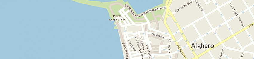 Mappa della impresa universita degli studi di sassari a ALGHERO