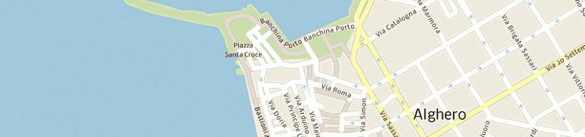 Mappa della impresa mellai pasqualino a ALGHERO