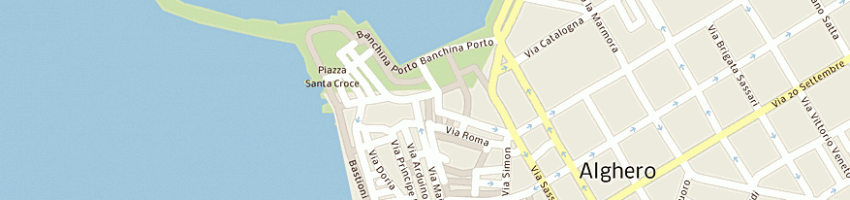 Mappa della impresa pepe francesco a ALGHERO