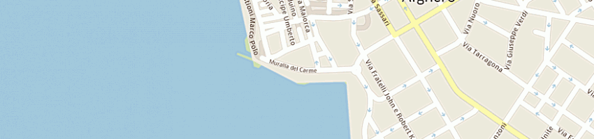 Mappa della impresa casa per anziani di don angelico fadda a ALGHERO