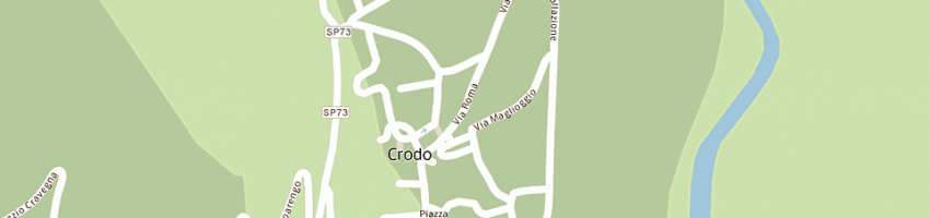 Mappa della impresa carabinieri a CRODO