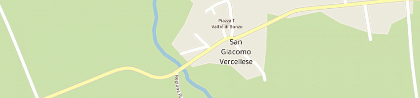 Mappa della impresa municipio a SAN GIACOMO VERCELLESE