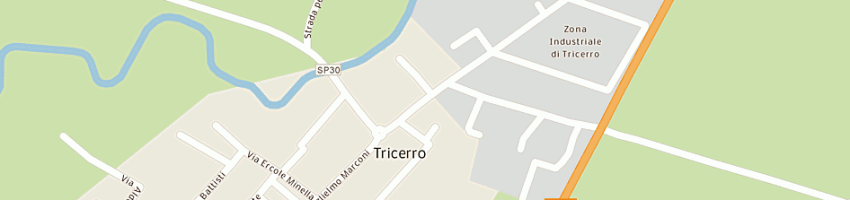 Mappa della impresa rugiero domenico a TRICERRO