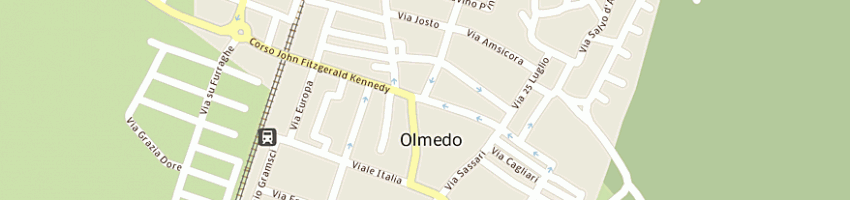 Mappa della impresa salis antonello a OLMEDO