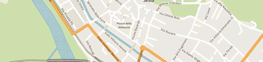 Mappa della impresa serretta francesco snc di serretta francesco e c a NOVARA