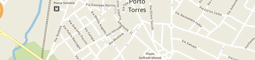 Mappa della impresa serra maria e c snc a PORTO TORRES