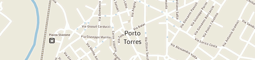 Mappa della impresa comune a PORTO TORRES