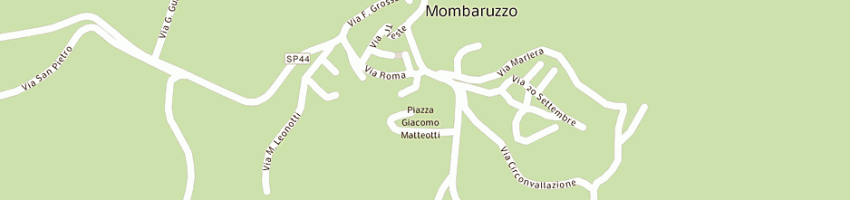 Mappa della impresa municipio a MOMBARUZZO