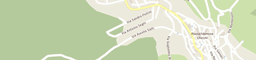 Mappa della impresa api impianti di puledda antonio a VILLANOVA MONTELEONE